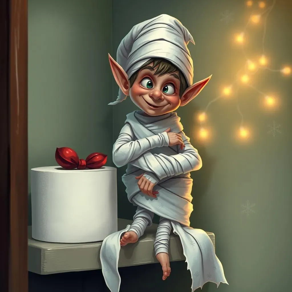 7 Nights of Laughs: Funny Elf on the Shelf Toilet Paper Fun