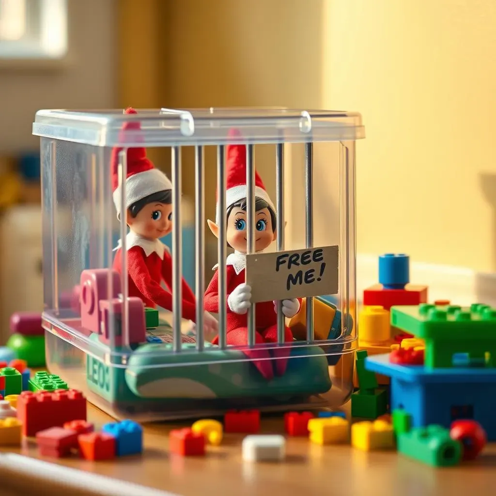 Beyond Candy Canes: More Hilarious Elf on the Shelf Jail Ideas