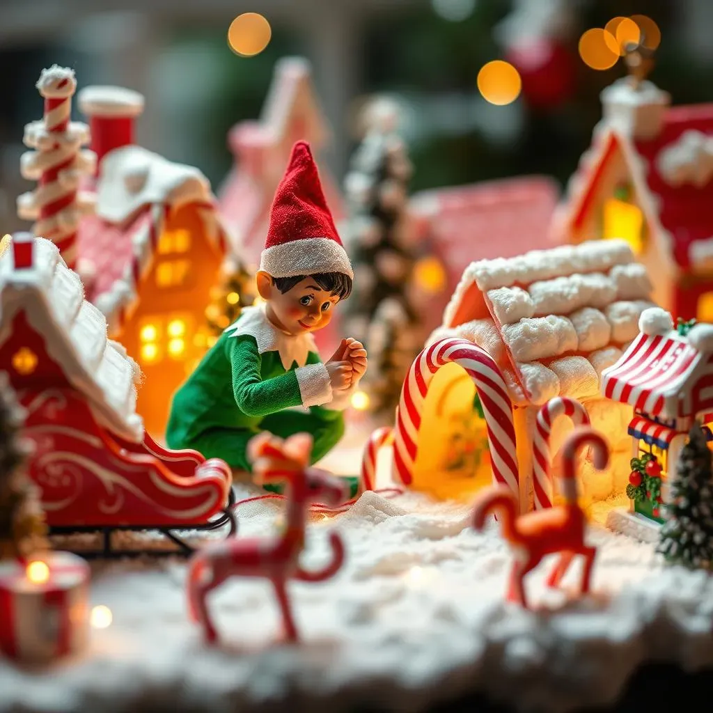 Beyond the Basics:  Creative Elf & Candy Cane Displays