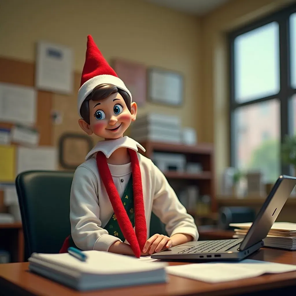 Boosting Morale with Funny Elf on the Shelf Ideas at Work