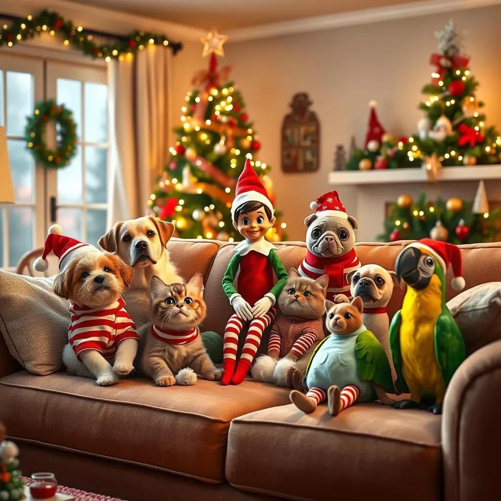 Ultimate Christmas Eve Elf On The Shelf Ideas with Pets