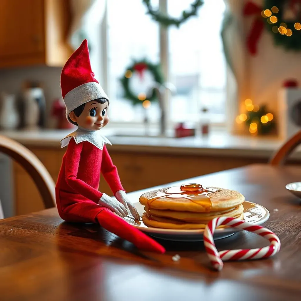 Christmas Eve Morning Elf on the Shelf Arrival