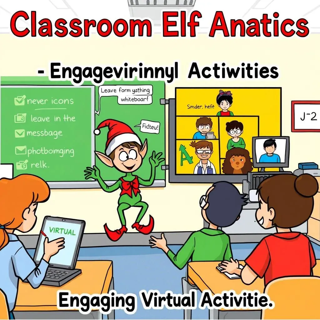 Classroom Elf Antics: Engaging Virtual Activities