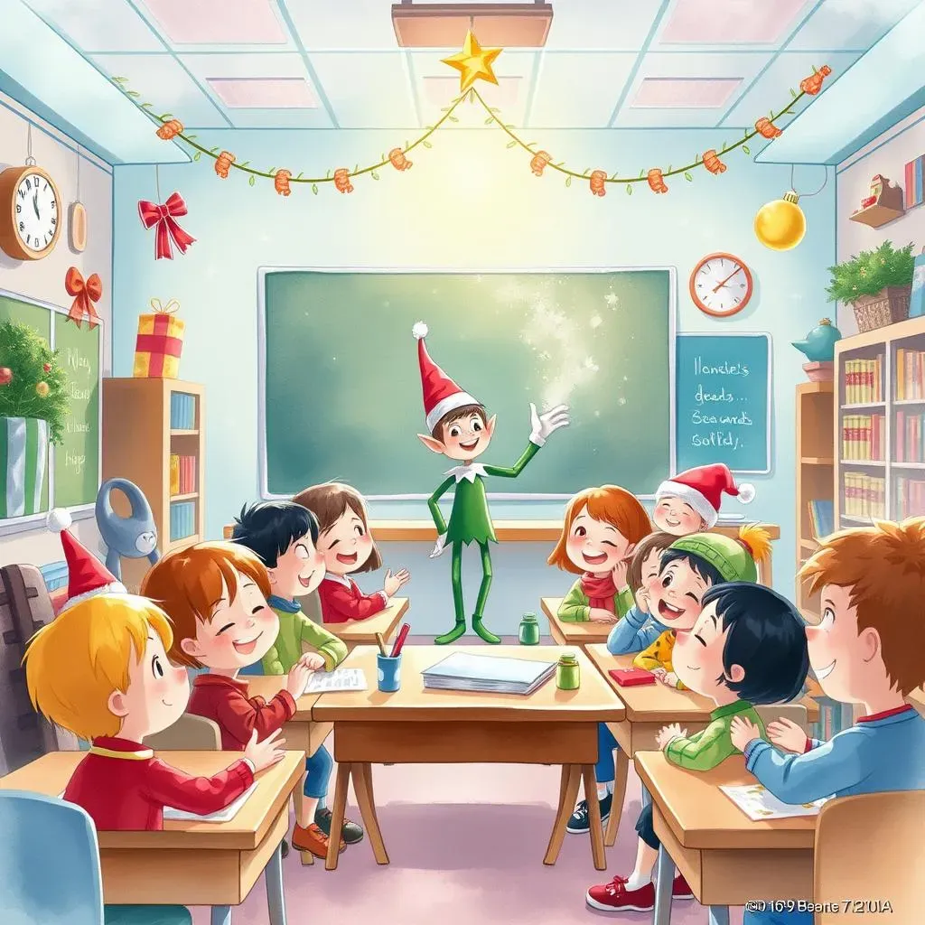 Classroom Elf On The Shelf Ideas for Behavior Management: Super Fun