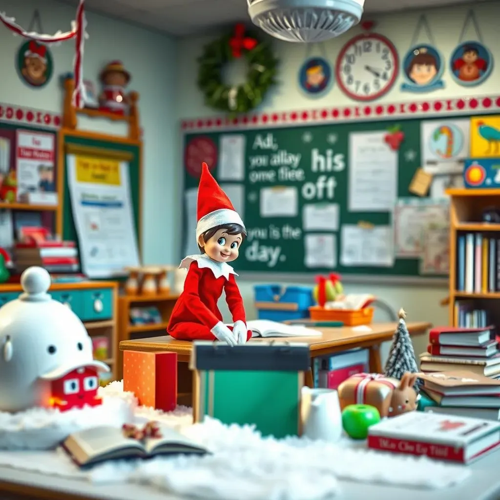 Amazing Classroom Elf On The Shelf Ideas for Winter Themes