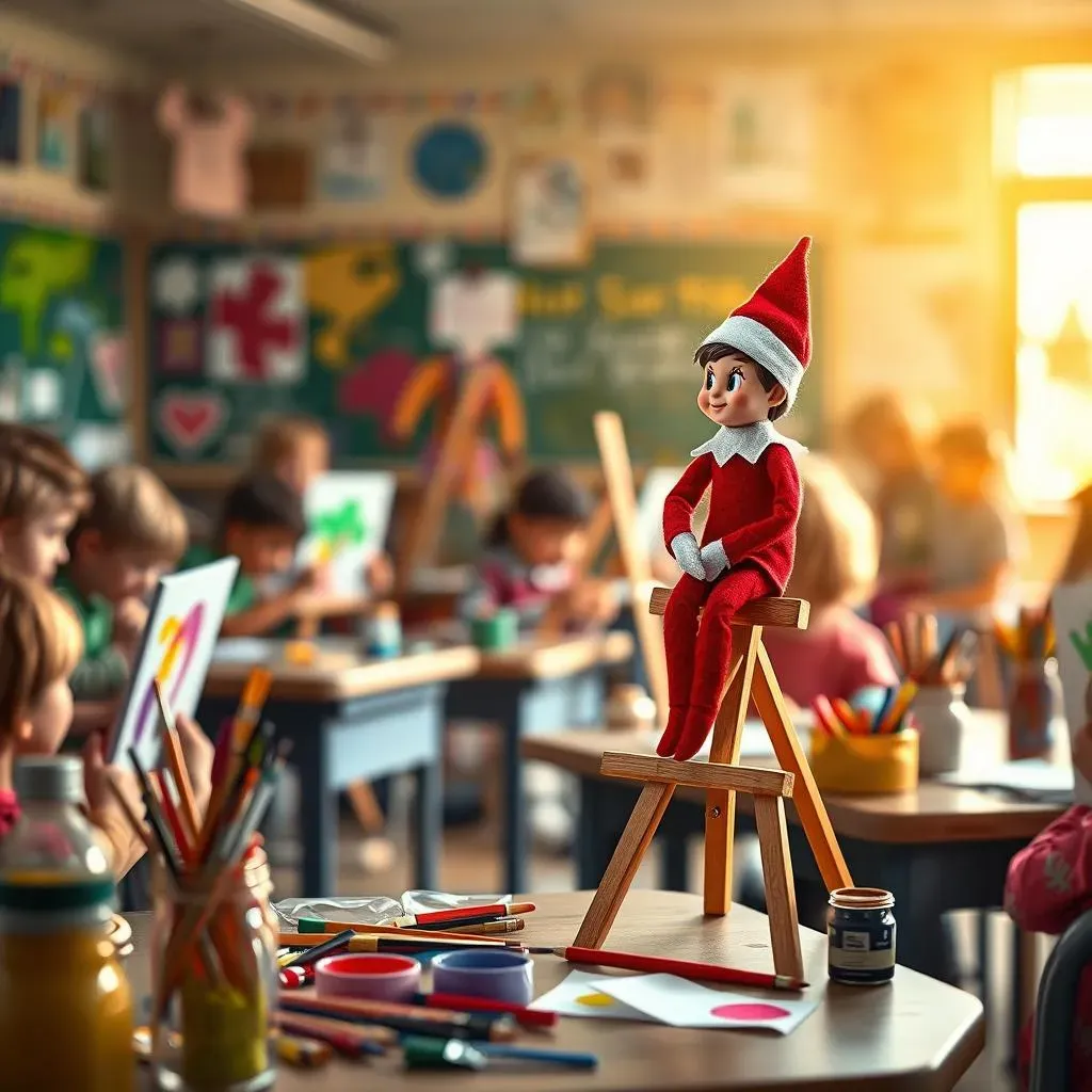 Amazing Classroom Elf On The Shelf Ideas Incorporating Art