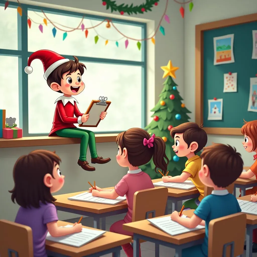 Classroom Elf on the Shelf Management and Motivation