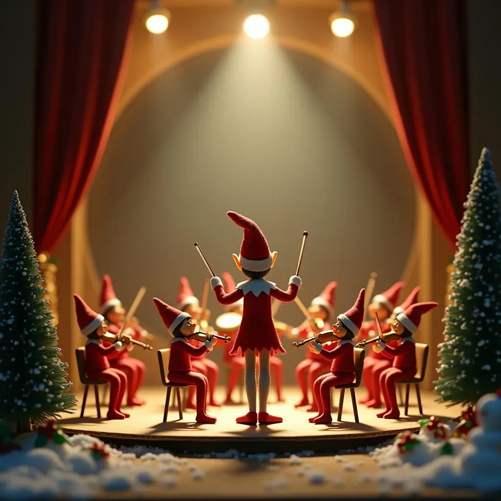 Conducting a Christmas Carol: Elf's Orchestra