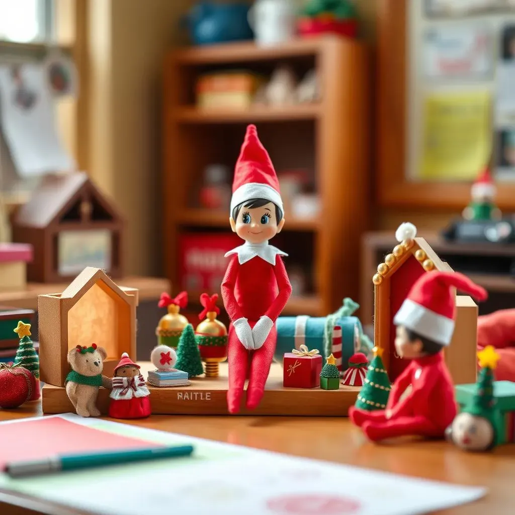 Crafting Festive Fun: DIY Elf on the Shelf Classroom Accessories