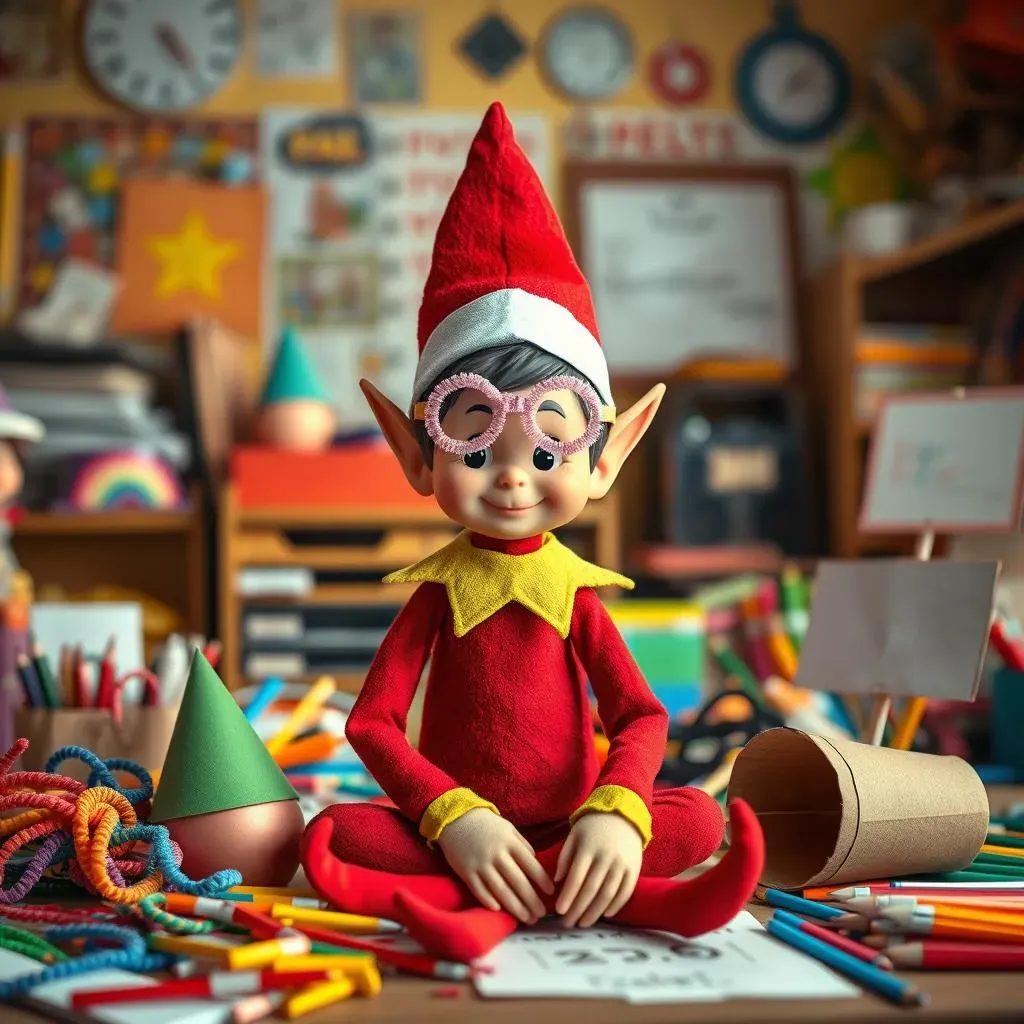 Crafty Classroom Elf: Easy Art Ideas for Elf on the Shelf Fun