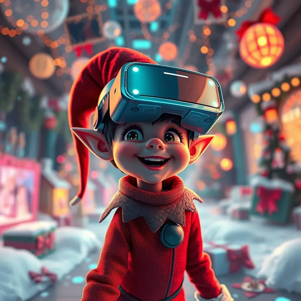 Crazy Elf on the Shelf Ideas:  Virtual Reality & Augmented Reality Fun