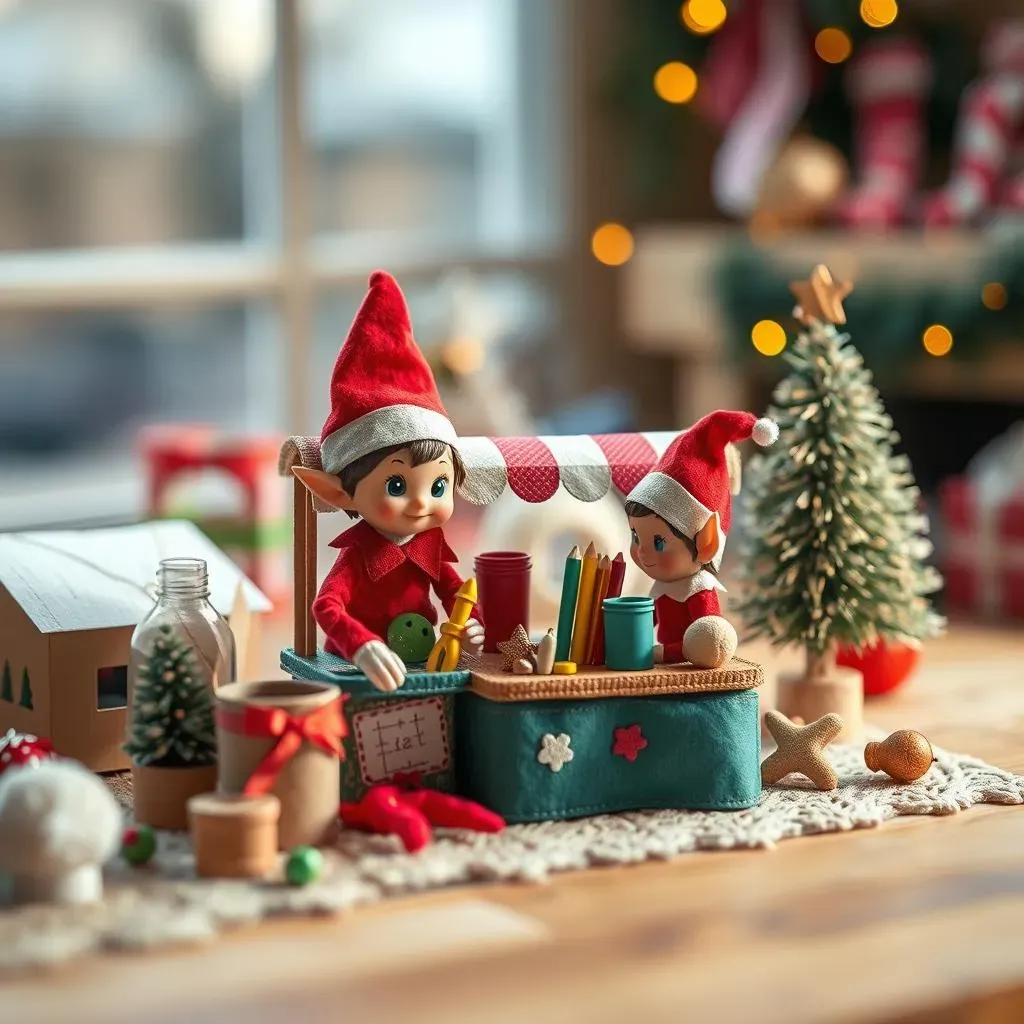 Creative and Easy Elf on the Shelf Ideas with Everyday Items for a Festive Season