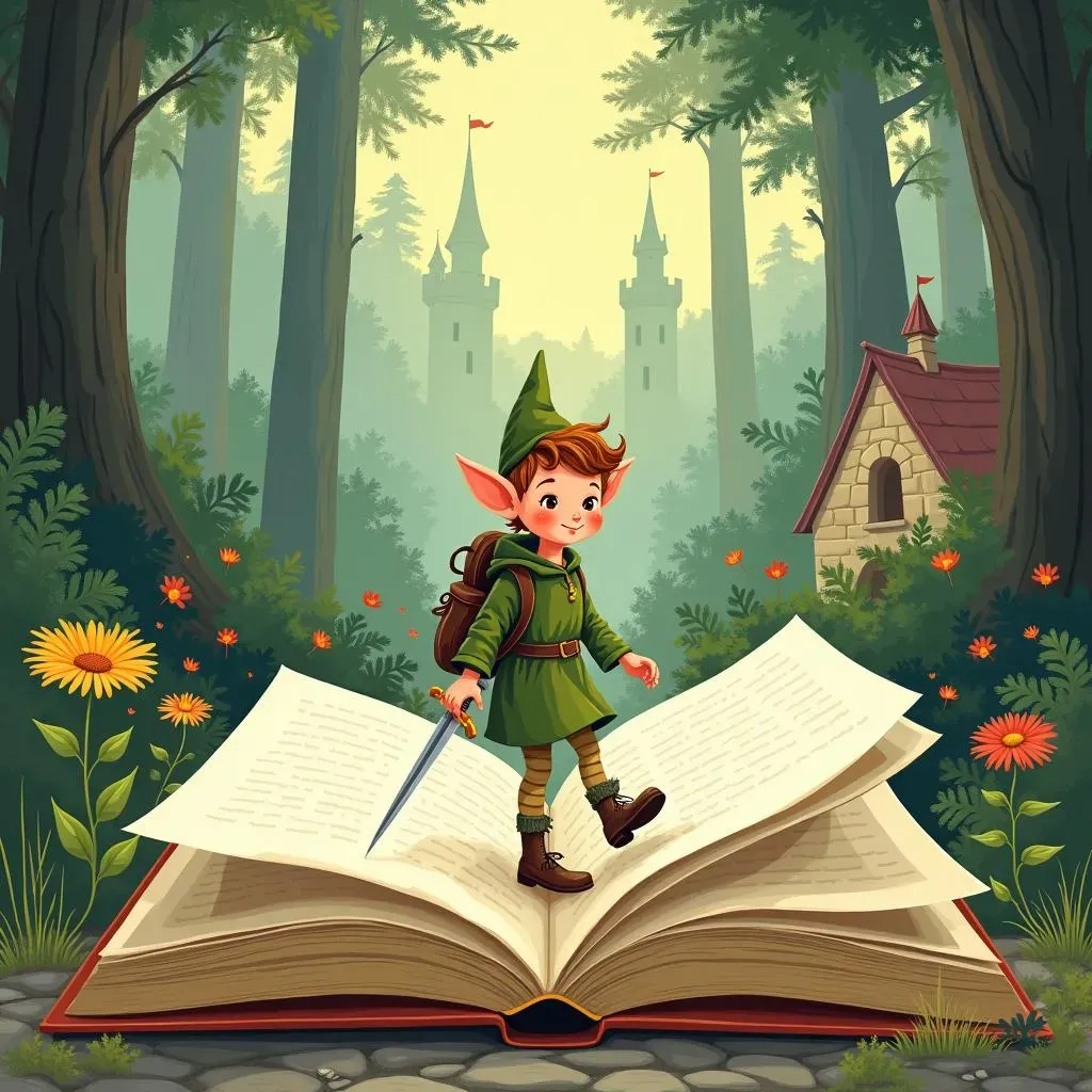 Creative BookThemed Elf Scenes