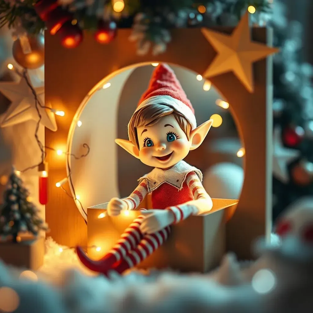 Creative Christmas Eve Elf on the Shelf Departure Scenes