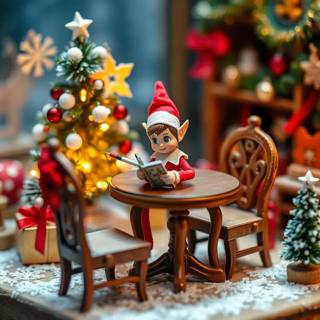 Creative Christmas Eve Elf on the Shelf Ideas: Farewell Messages