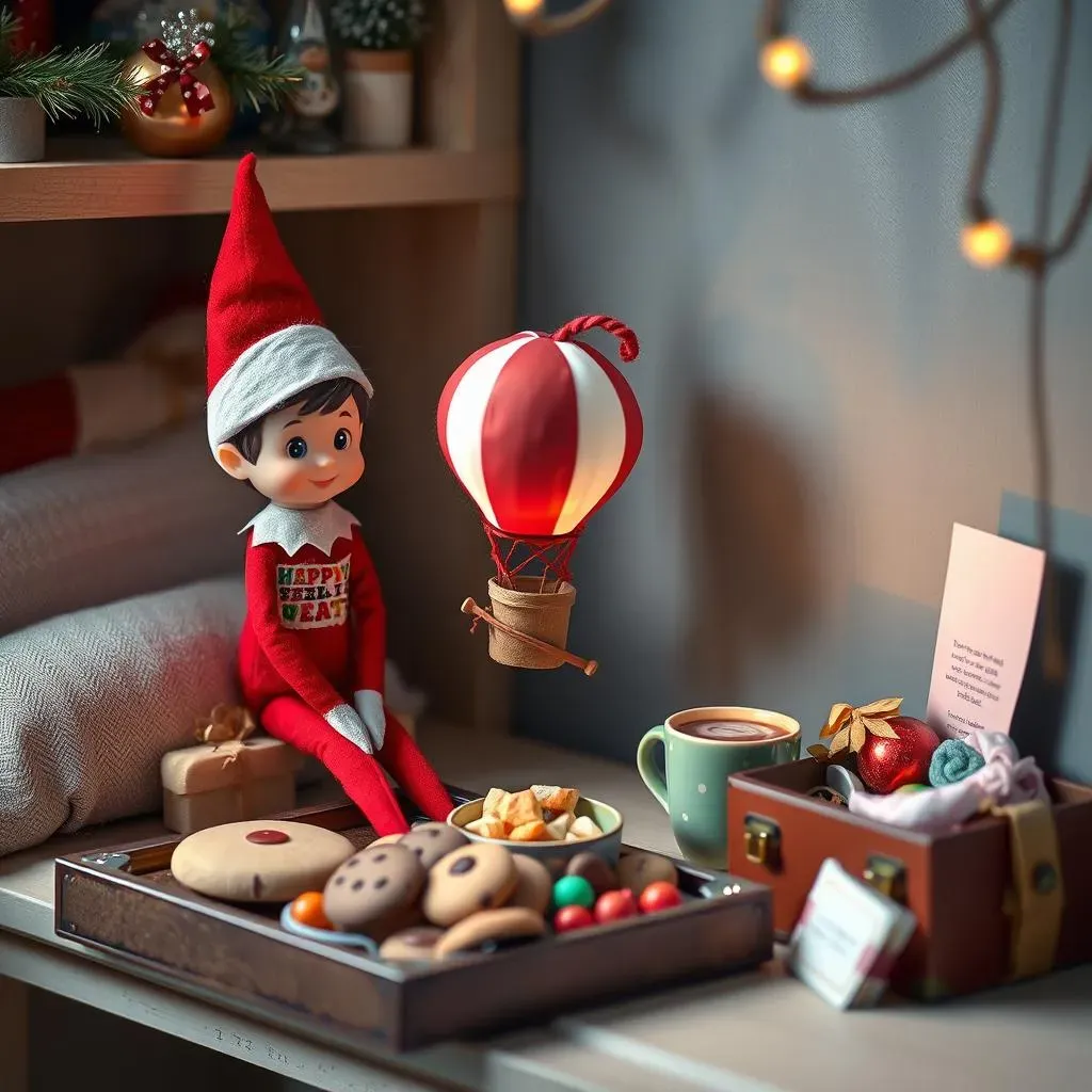 Creative Christmas Eve Elf on the Shelf Scenes