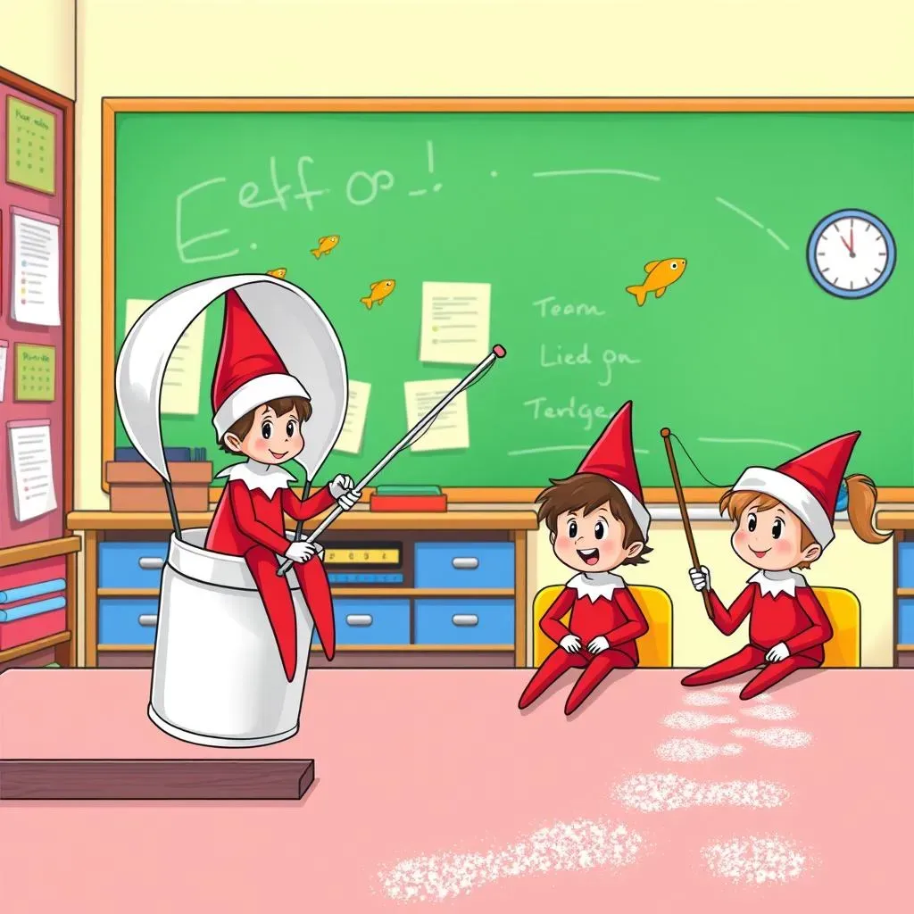 Creative Classroom Elf on the Shelf Ideas