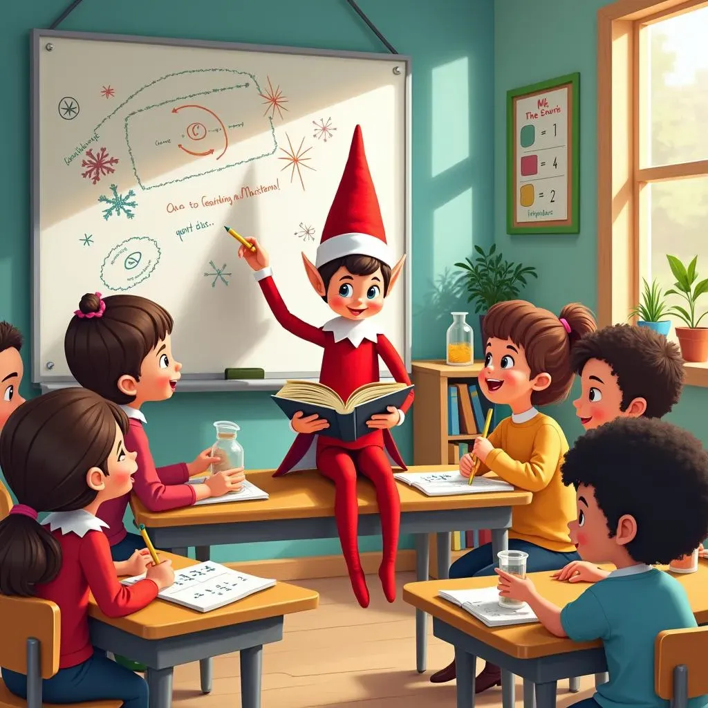 Creative Classroom Elf on the Shelf Ideas