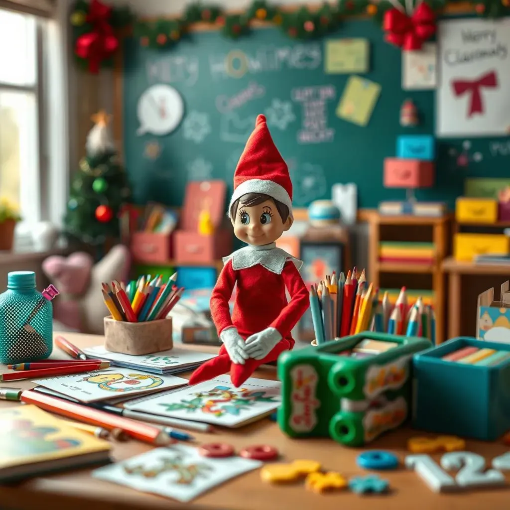 Amazing Creative Classroom Elf On The Shelf Ideas