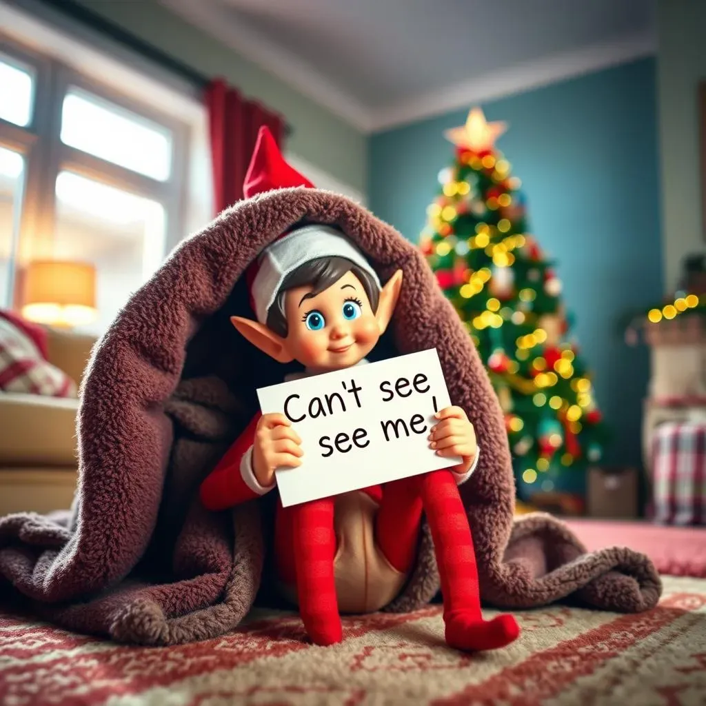 Creative Elf Antics and Hiding Spots for Older Kids