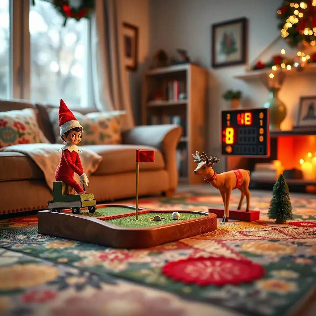 Creative Elf on the Shelf and Reindeer Scenes