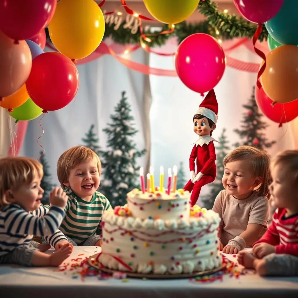 Amazing Creative Elf On The Shelf Birthday Ideas