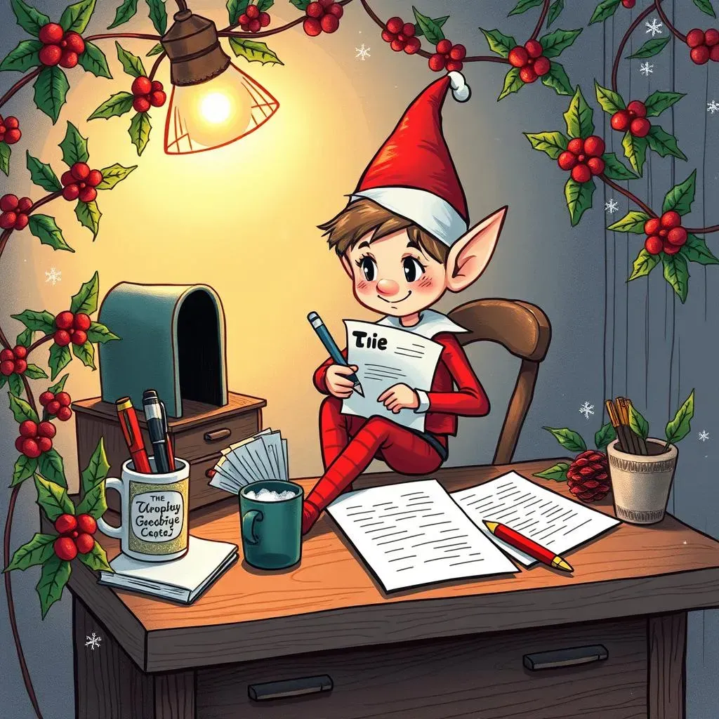 Creative Elf on the Shelf Farewell:  Letters & Notes