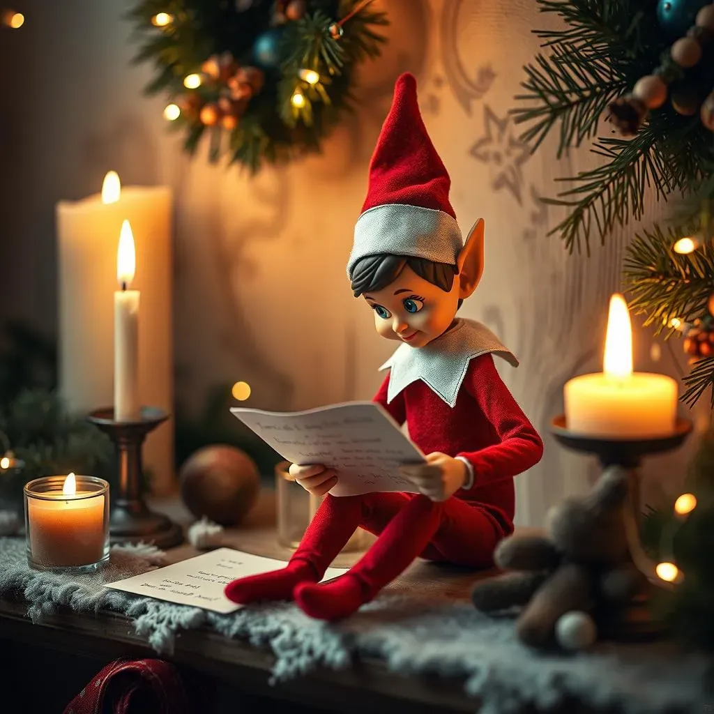 Creative Elf on the Shelf Goodbye Ideas with Secret Notes