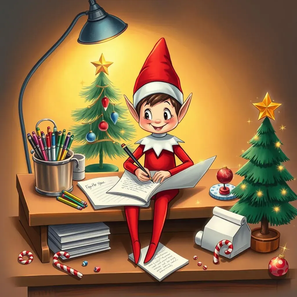 Creative Elf on the Shelf Goodbye Letter Ideas