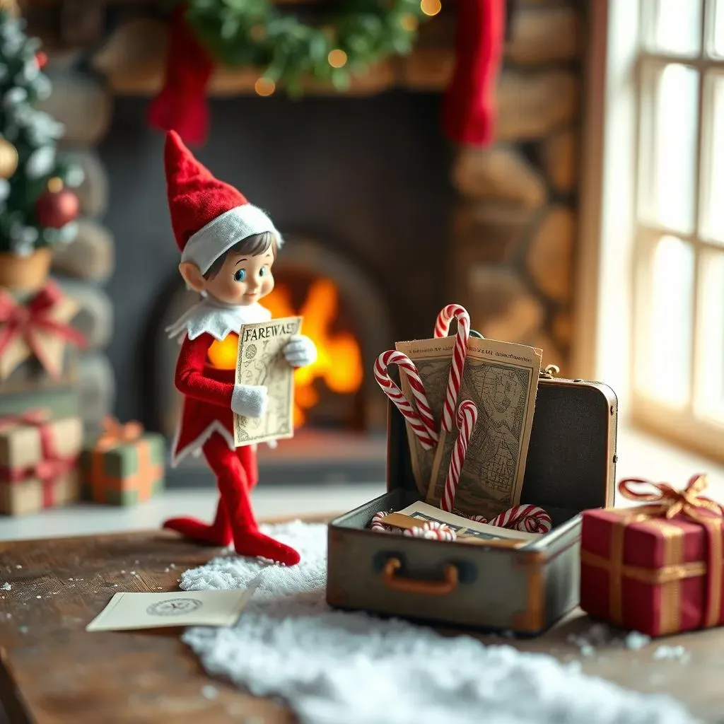 Creative Elf on the Shelf Goodbye Traditions