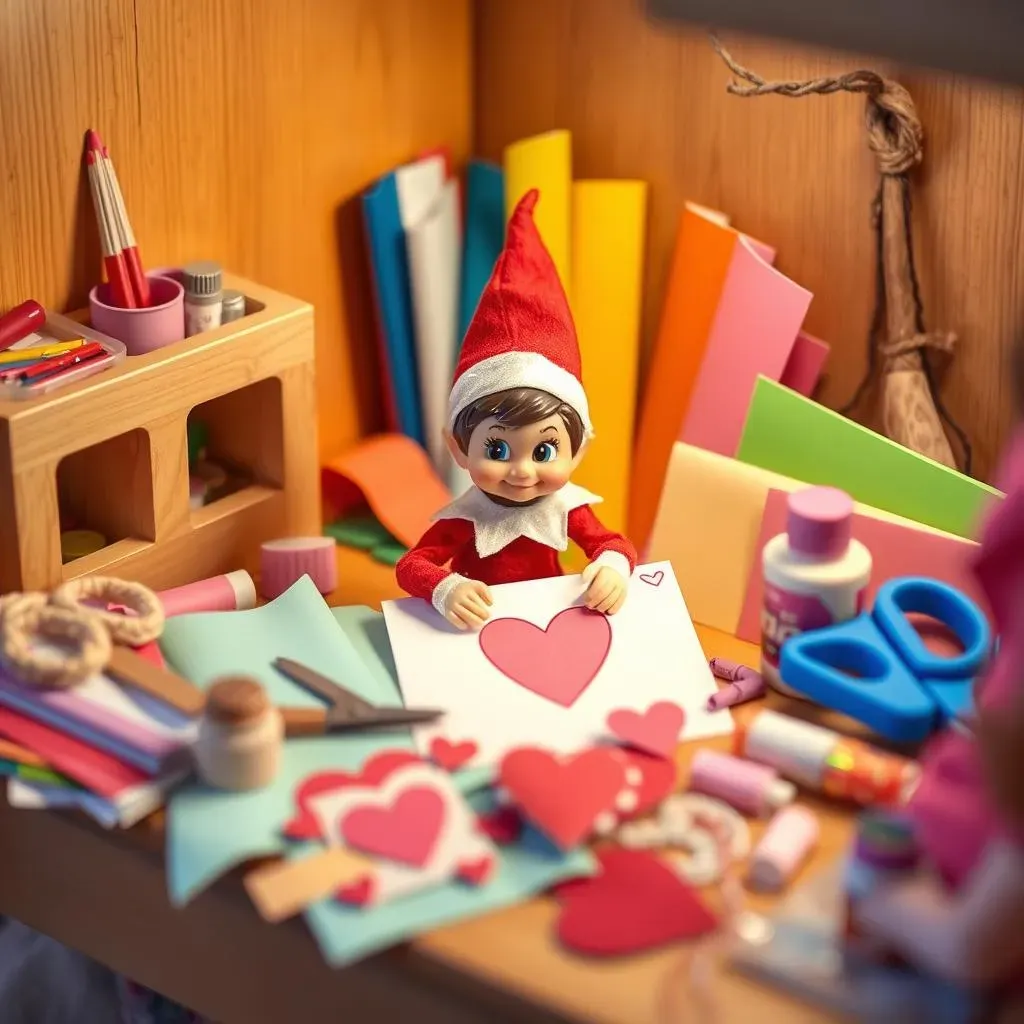 Creative Elf on the Shelf Ideas for a Lovely Valentine's