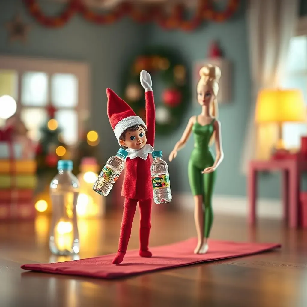 Creative Elf on the Shelf Ideas with Barbie