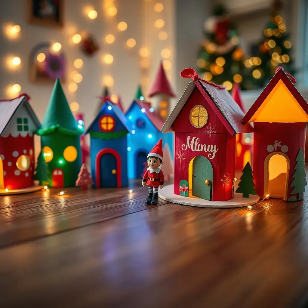 Creative Elf on the Shelf Scenes Using Toilet Paper Rolls