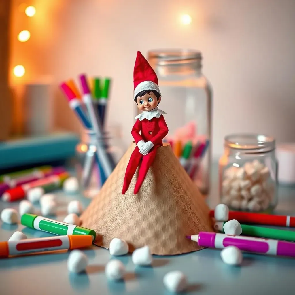 Creative Elf on the Shelf Setups Using Household Items