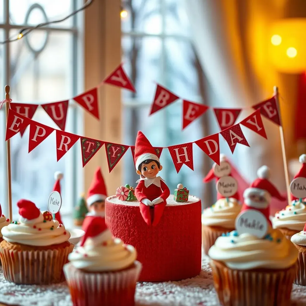 DIY Elf On The Shelf Birthday Decorations & Activities