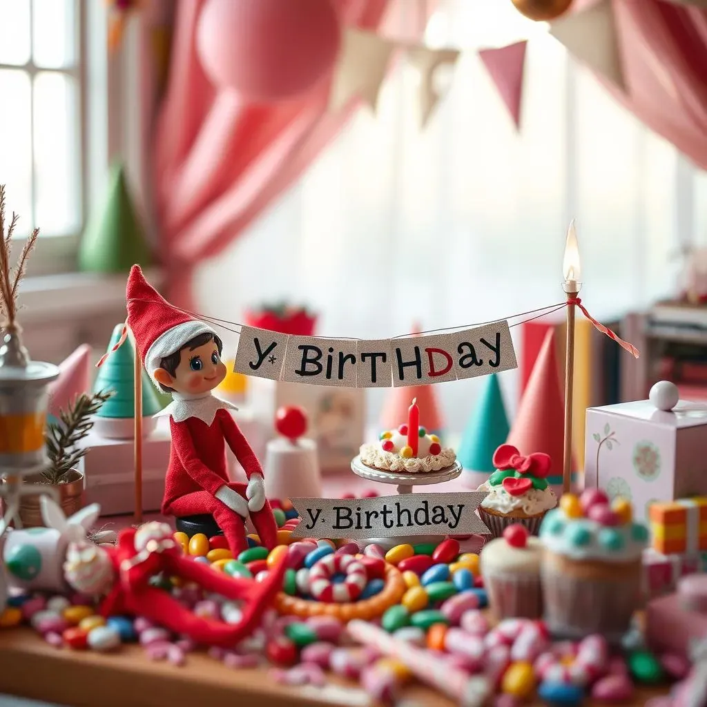 Amazing DIY Elf On The Shelf Birthday Decorations