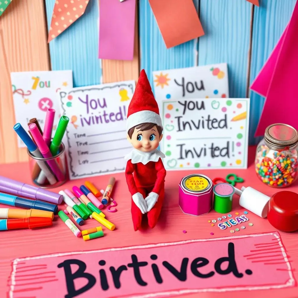 DIY Elf on the Shelf Birthday Invitations: Simple & Fun Projects