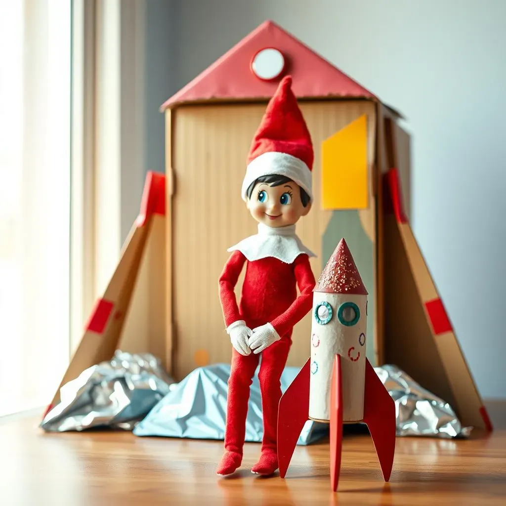 DIY Elf on the Shelf Departure Scene Crafts