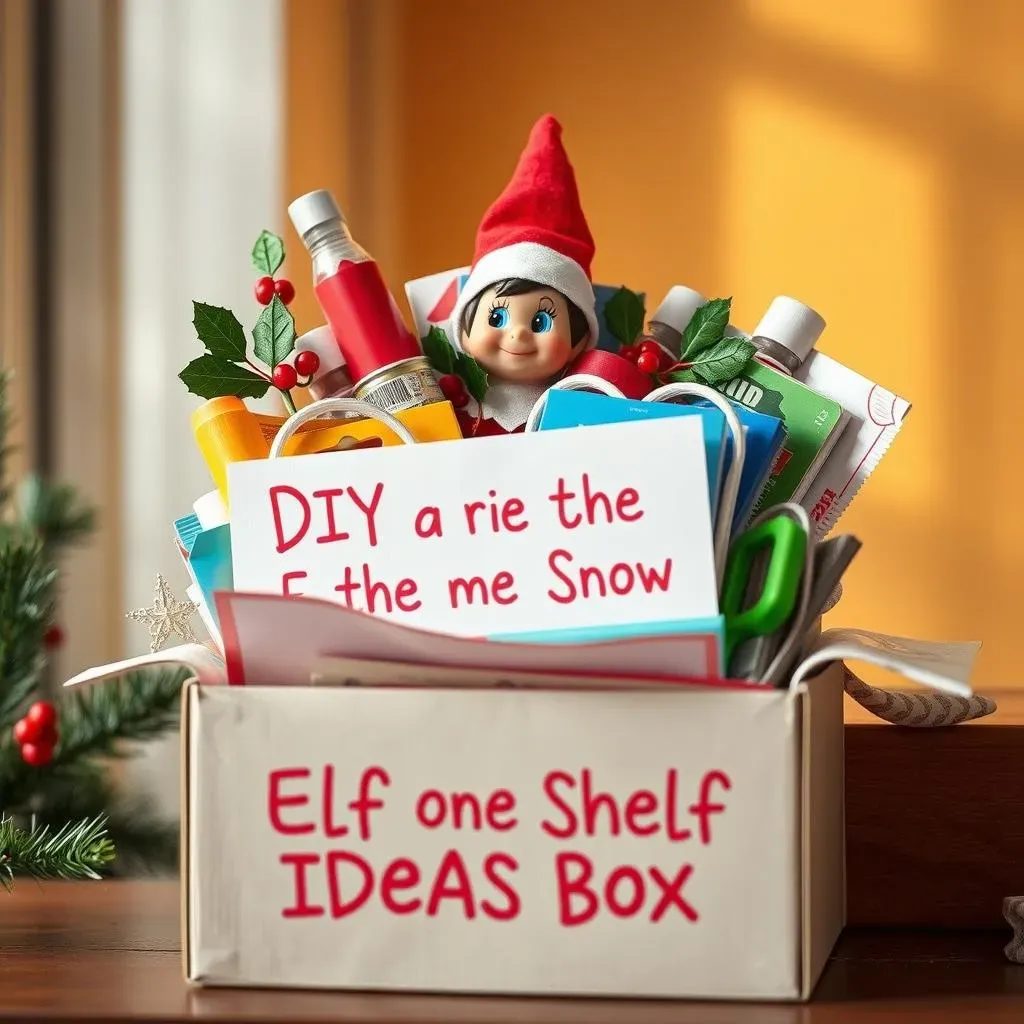 DIY Elf on the Shelf Ideas Box for Extra Fun