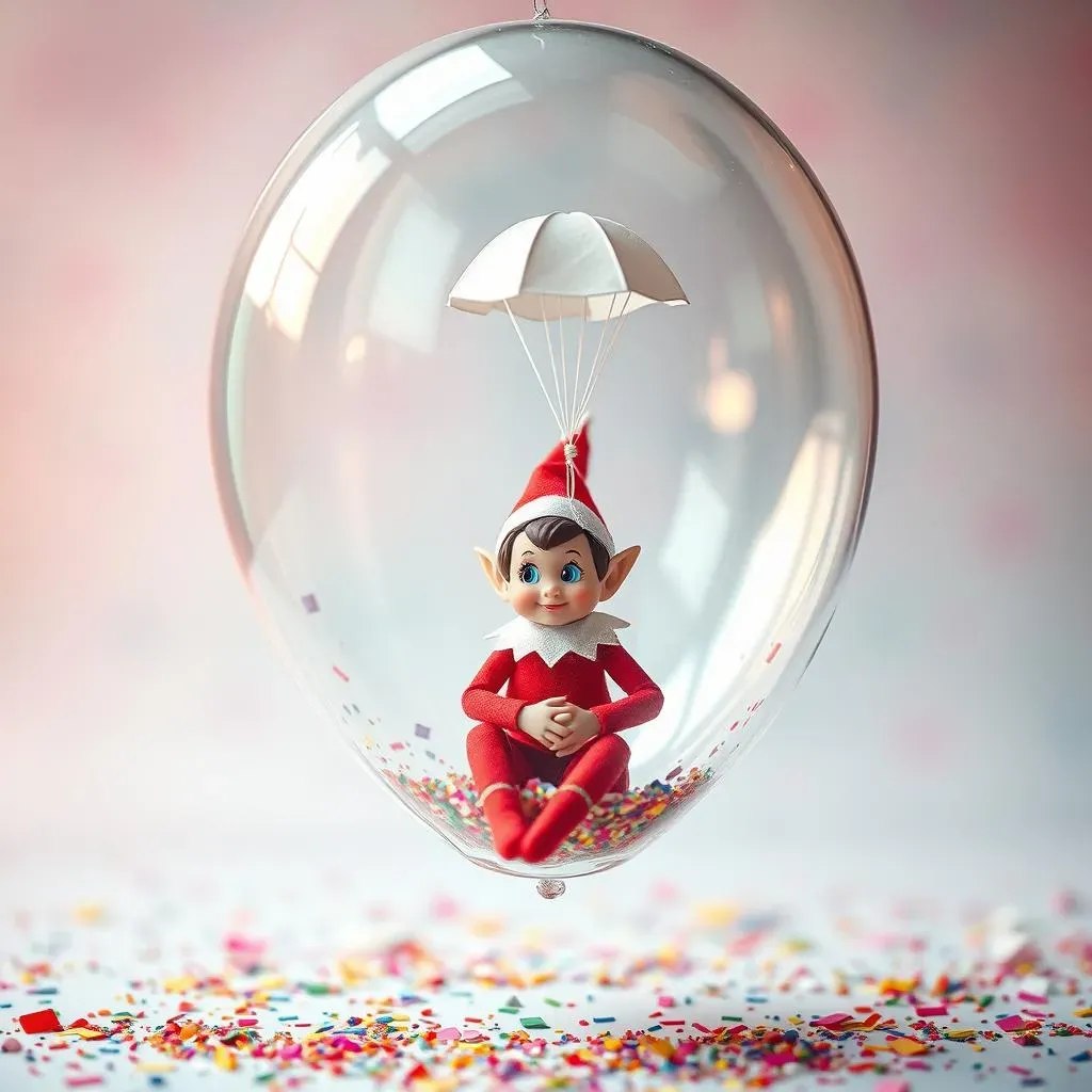 Easy DIY Elf on the Shelf Balloon Farewell Projects