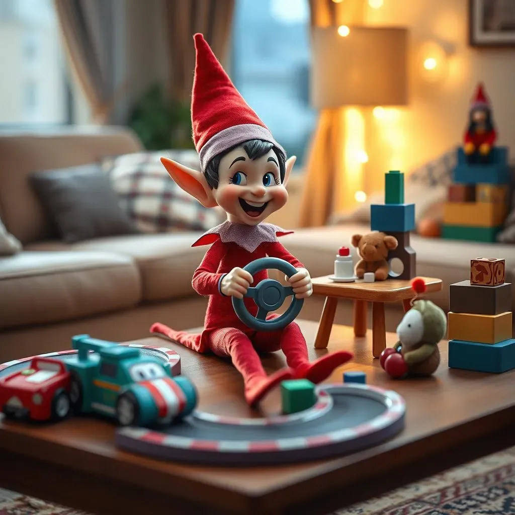 Easy Elf Antics with Everyday Toys