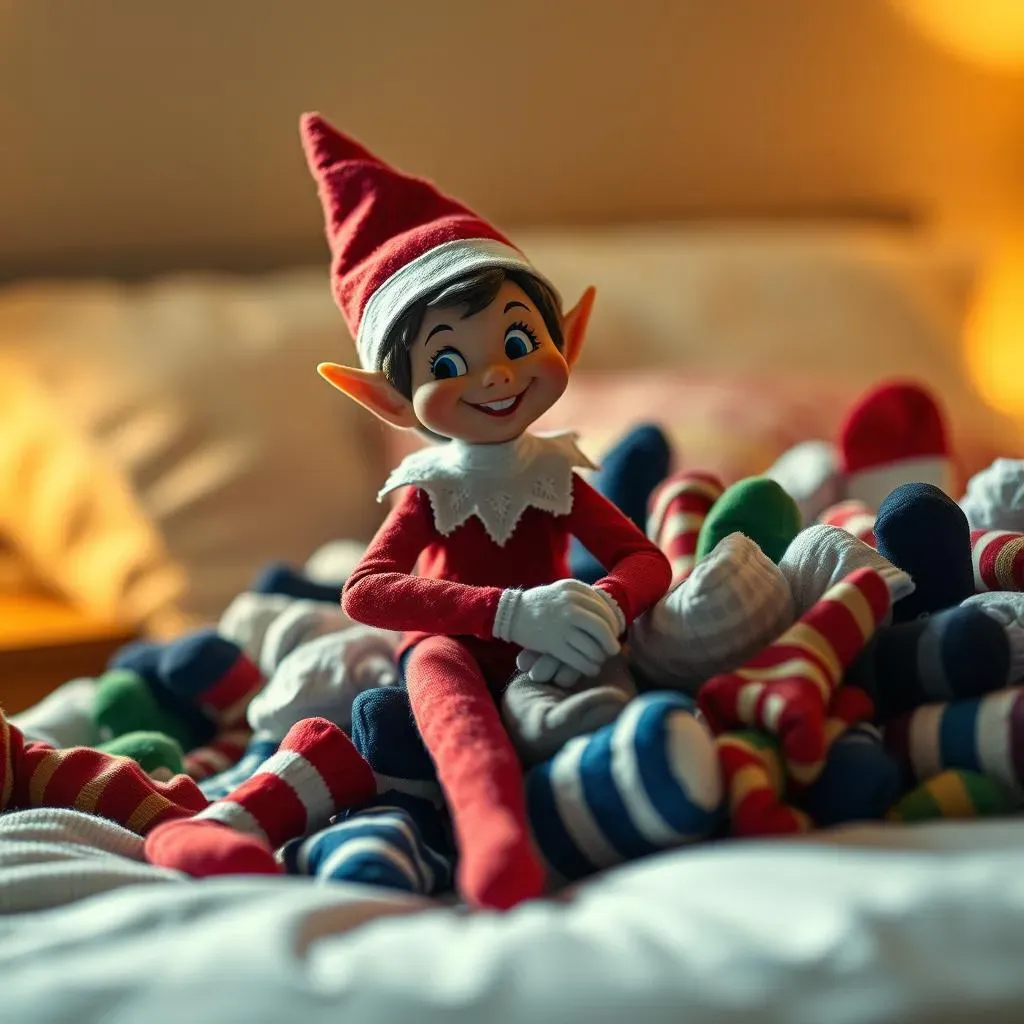 Easy Elf on the Shelf Bedroom Pranks