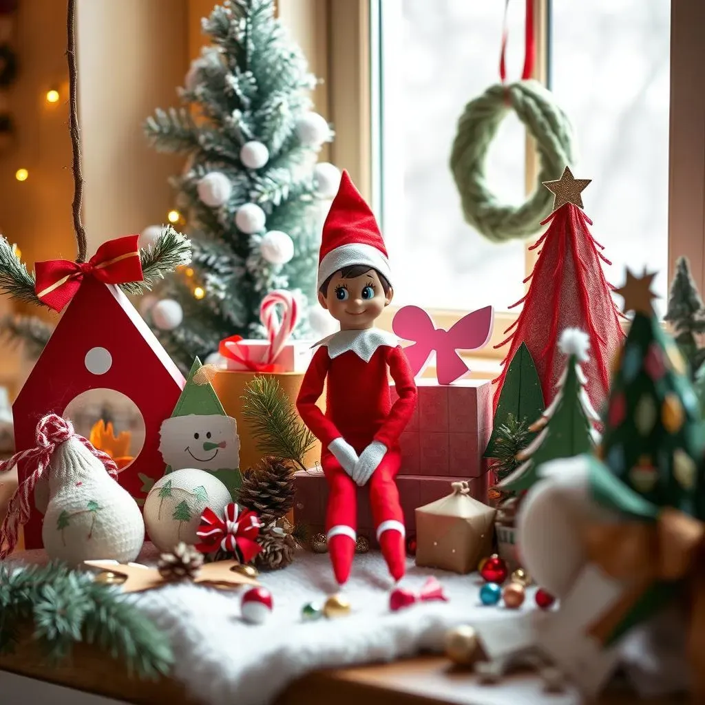 Easy Elf on the Shelf Crafts for Beginners: NoSew Projects