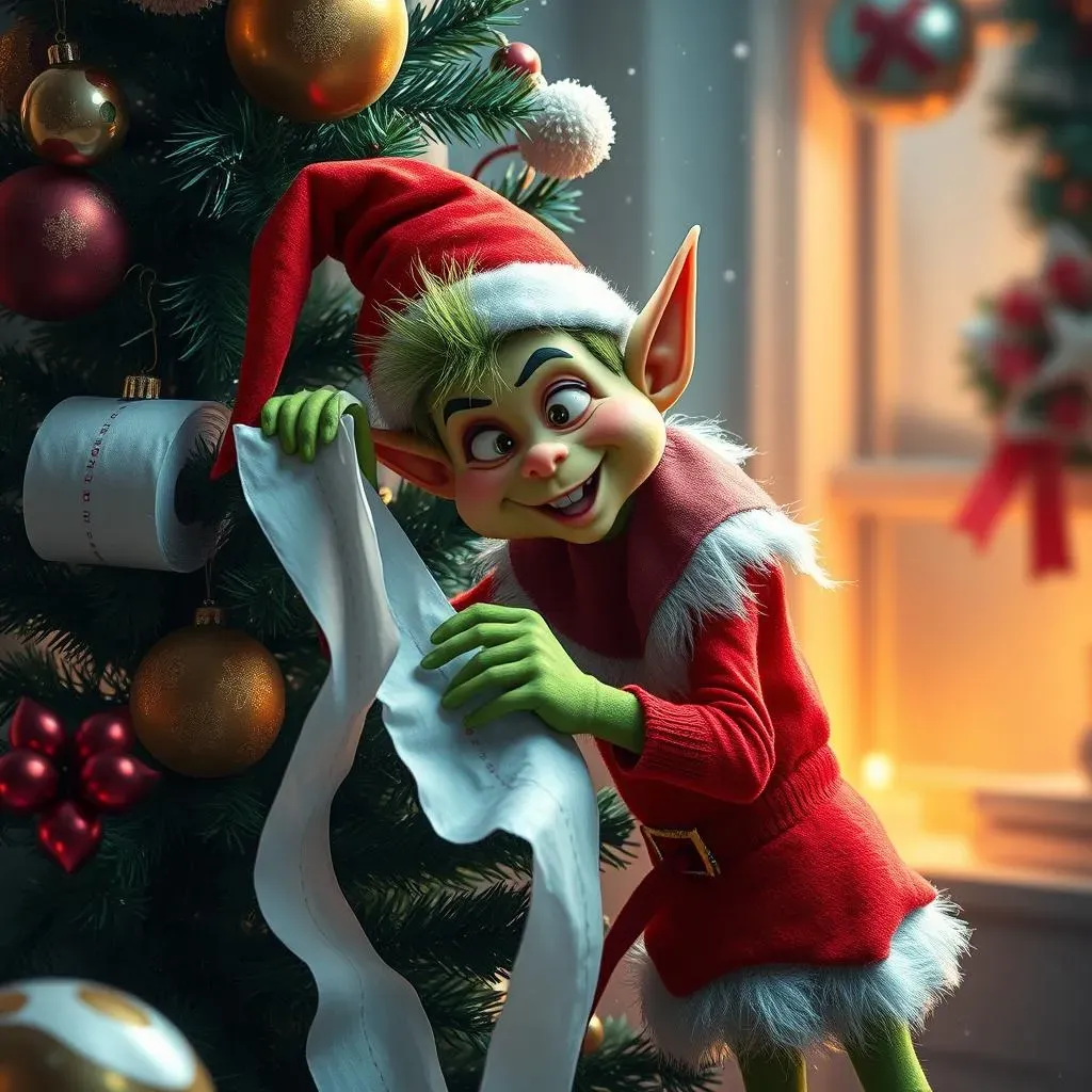 Easy Elf on the Shelf Grinch Pranks