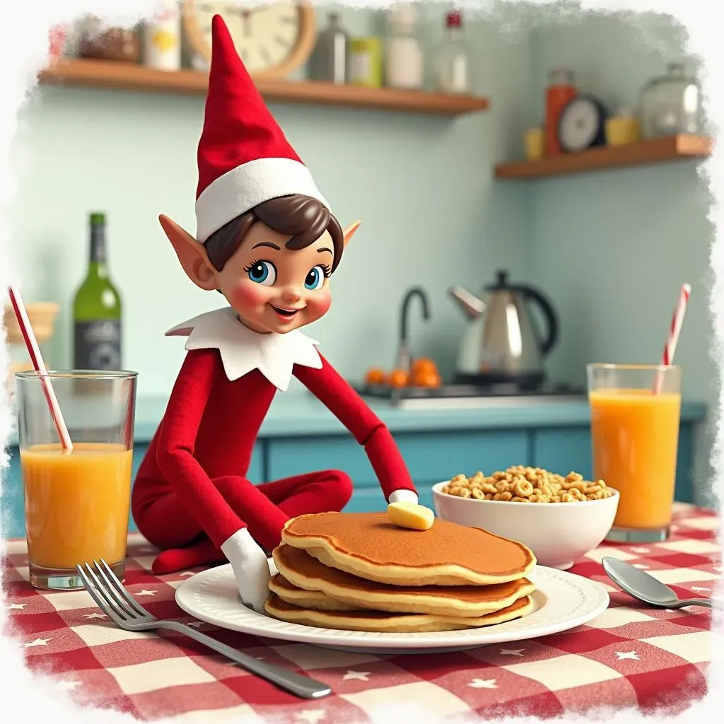 Easy Elf on the Shelf Ideas at Home