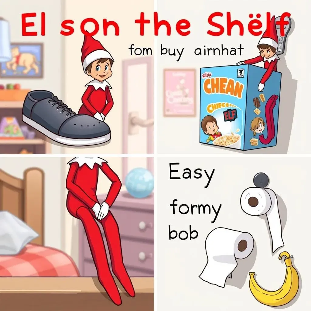 Easy Elf on the Shelf Ideas for Busy Nights