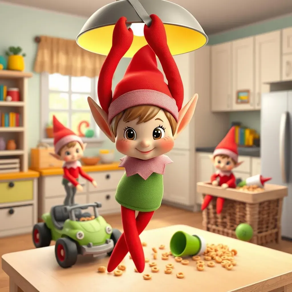 Easy Elf on the Shelf Ideas for Toddlers