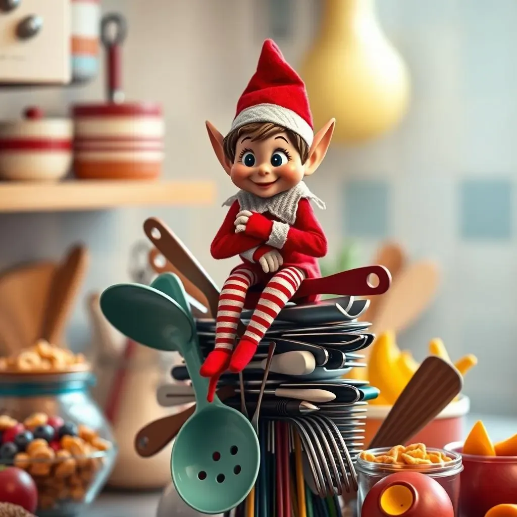 Easy Elf on the Shelf Ideas UK Using Household Items