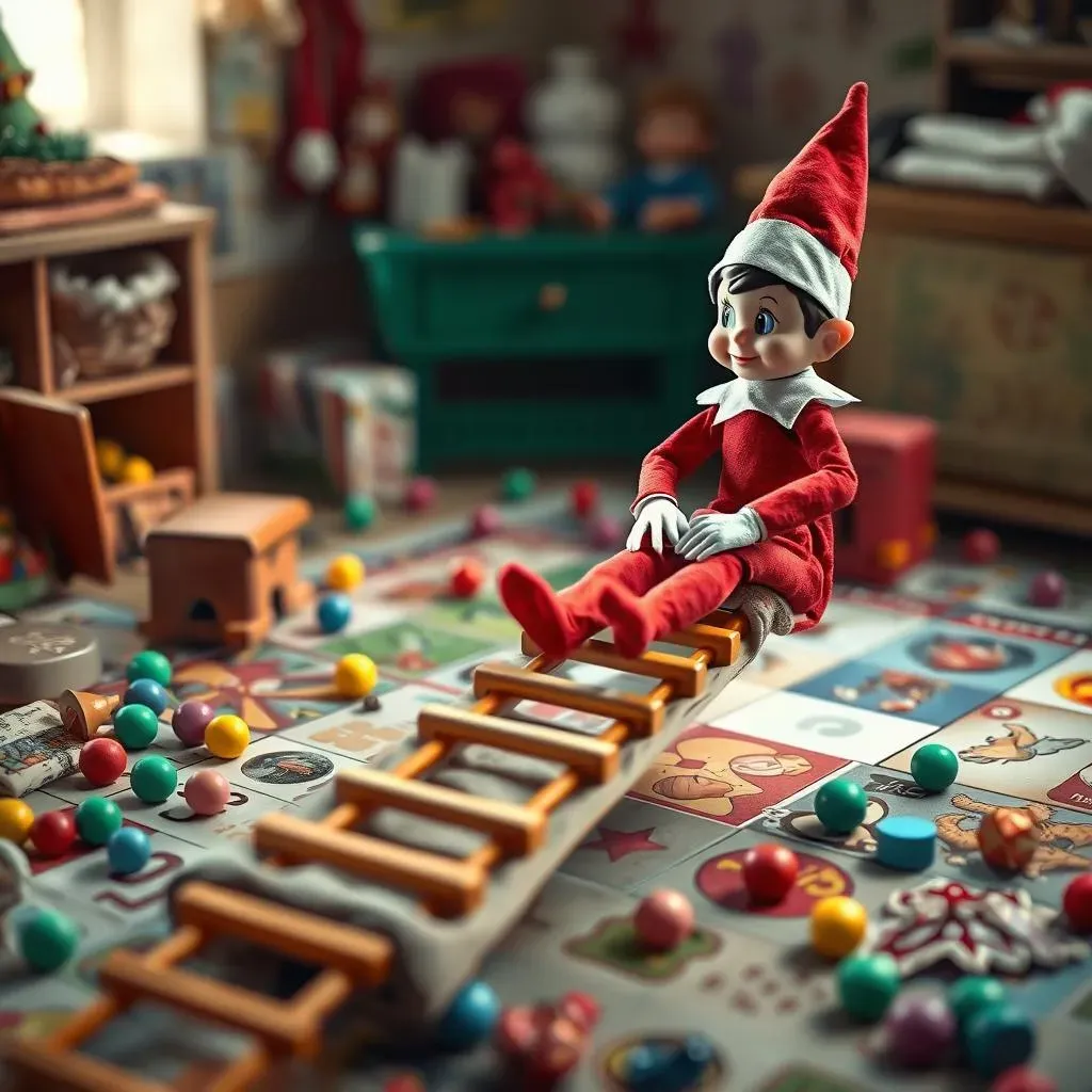 Easy Elf on the Shelf Ideas Using Games You Already Have