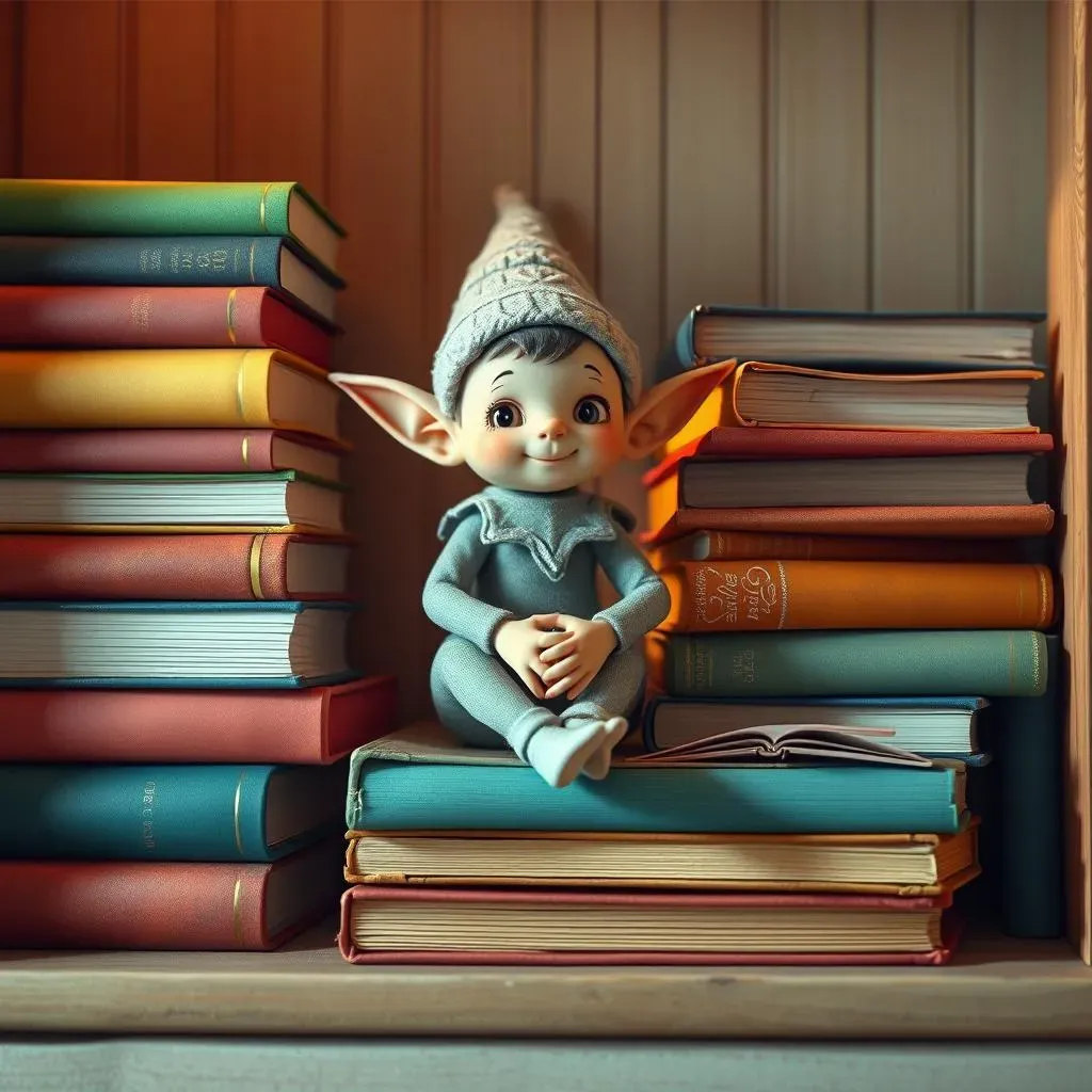 Easy Elf on the Shelf Ideas with Books